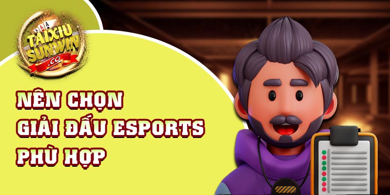 Chọn sân chơi đáng tin cậy để cá cược Esports 